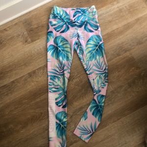 GOLDSHEEP Palm Tree Leggings